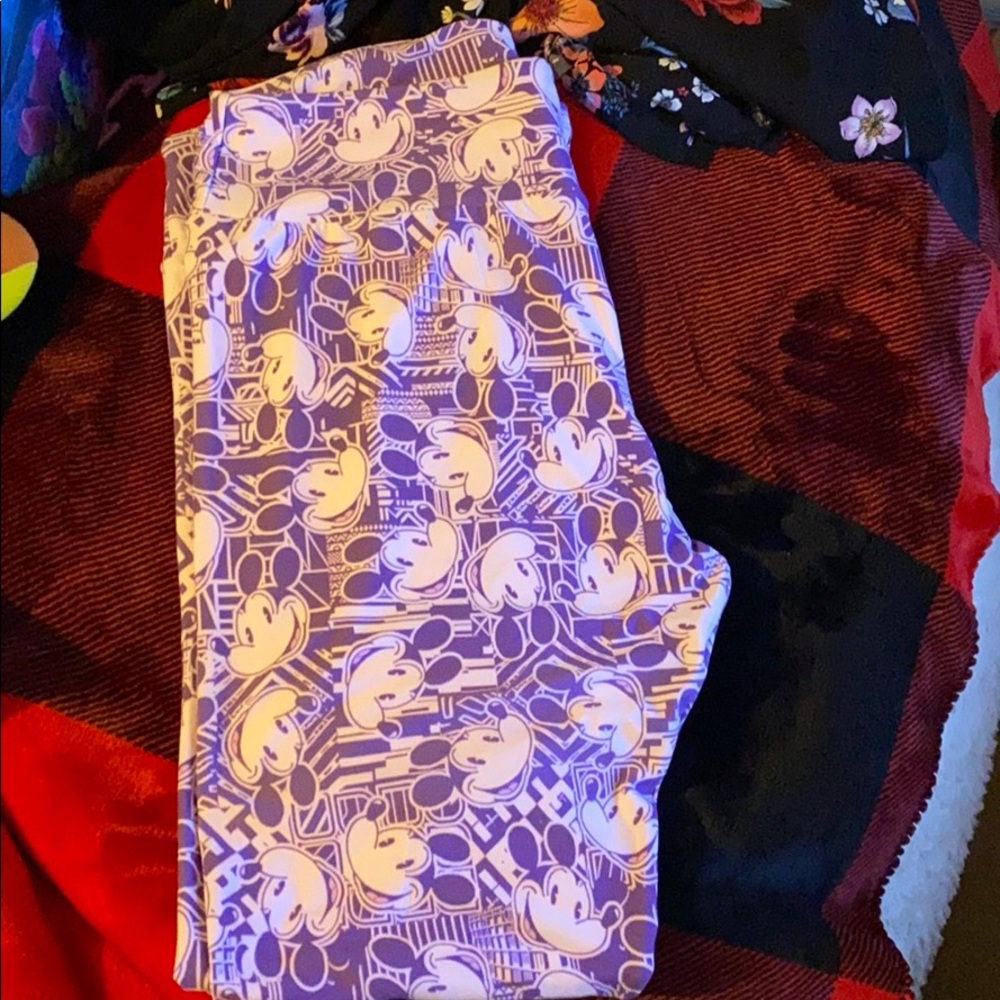 Lularoe TC Mickey Mouse Disney leggings brand new